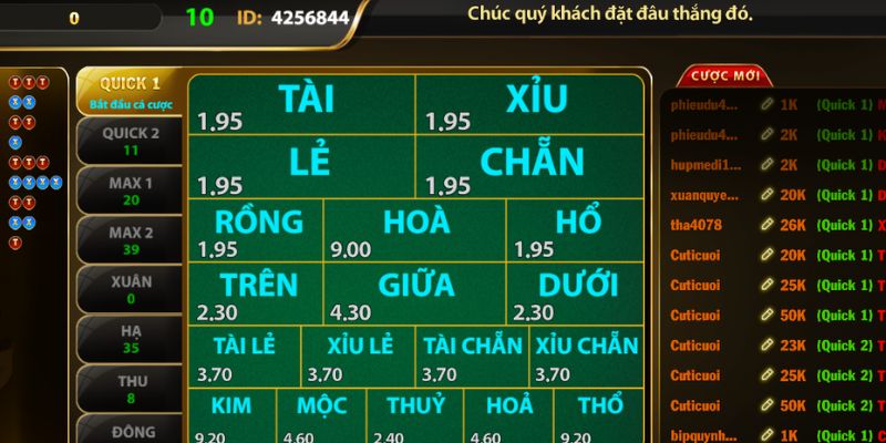 Trò chơi keno cực đỉnh tại go88